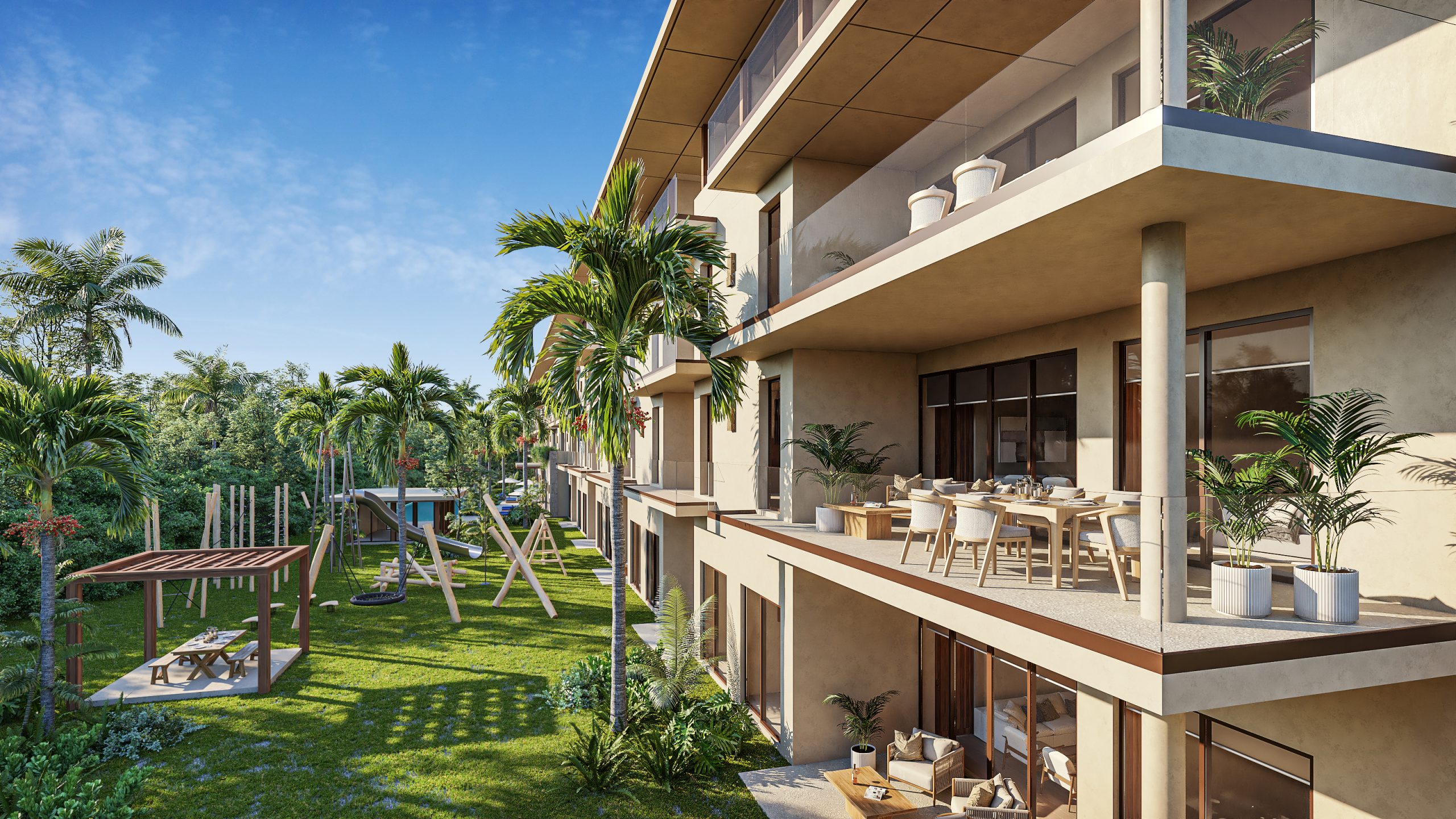 Departamentos en playa del camen